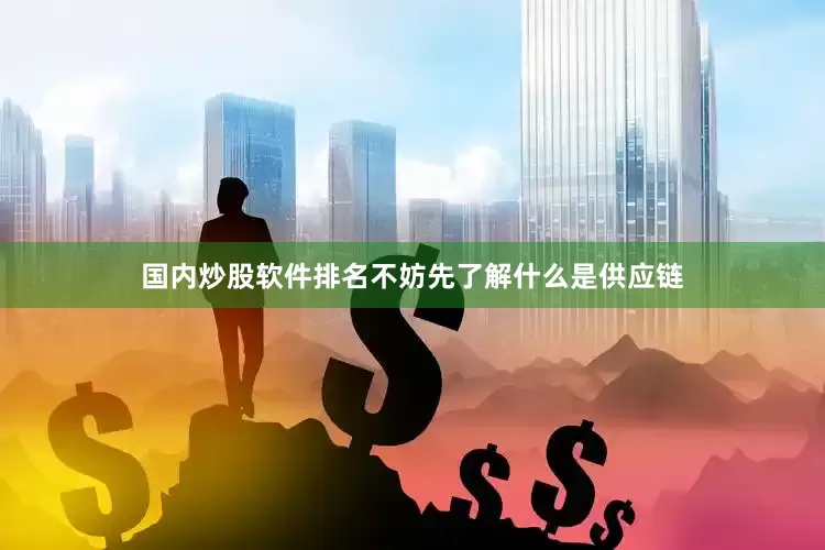 国内炒股软件排名不妨先了解什么是供应链