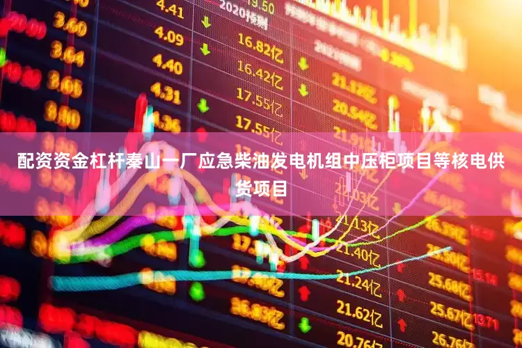 配资资金杠杆秦山一厂应急柴油发电机组中压柜项目等核电供货项目