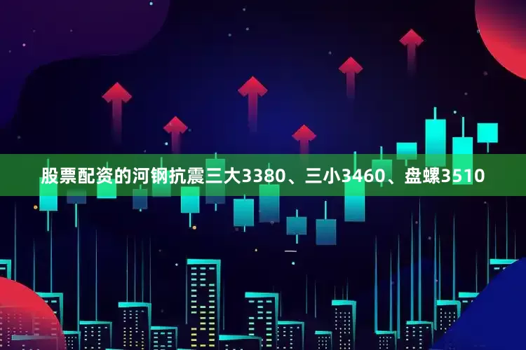 股票配资的河钢抗震三大3380、三小3460、盘螺3510